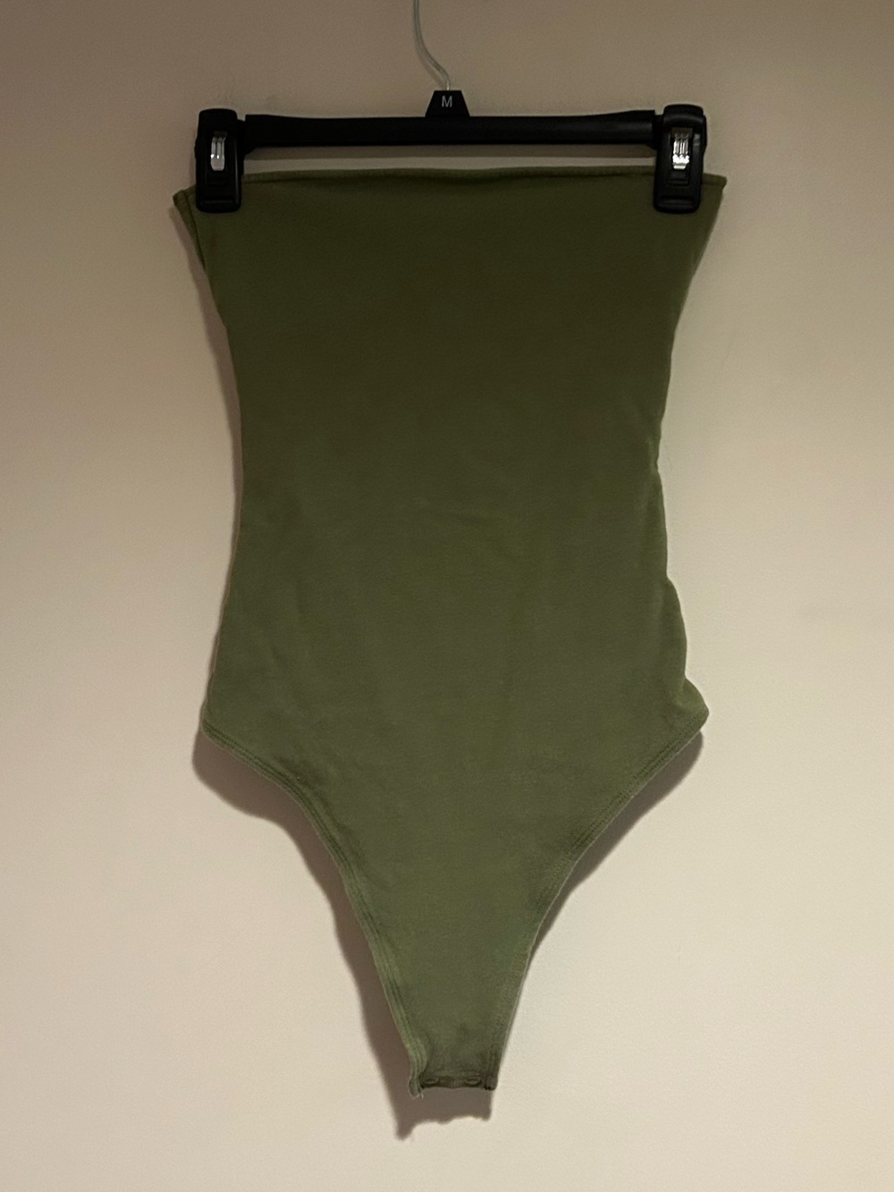 American Eagle Olive Green Bodysuit Sz Med